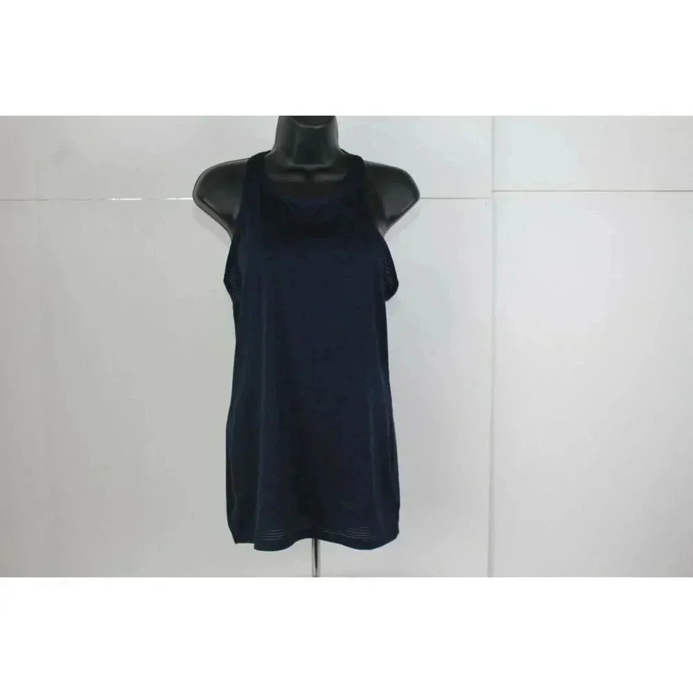 ladies ATHLETA blue tank top size XS